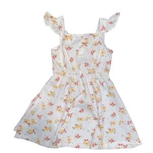 Girls Little Lass floral dress size 4